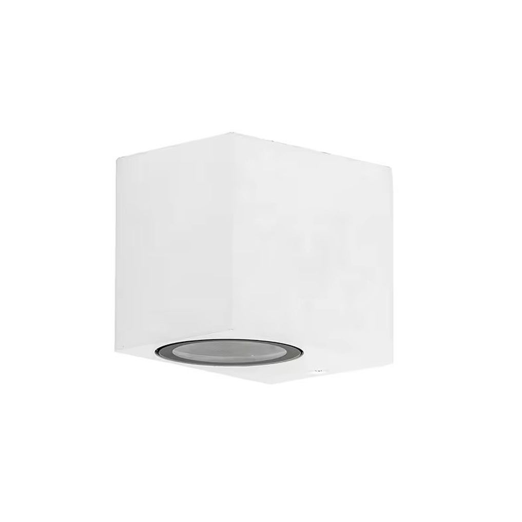 โคมไฟติดผนังภายนอก Outdoor Square Wall lamp Aluminum LED GU10 x 1 IP65
