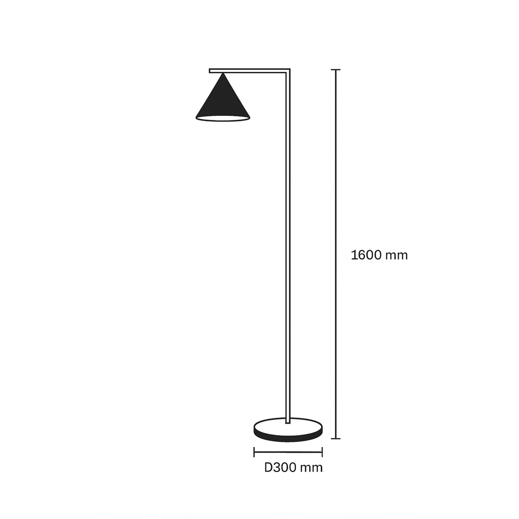 โคมไฟตั้งพื้นฐานหินอ่อน Gold Floor Lamp with Marble Base LED E27x1