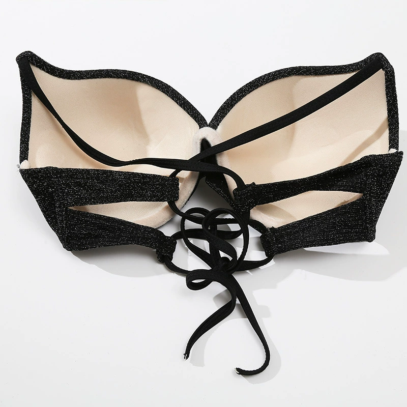 ชุดว่ายน้ำเซท 3 ชิ้น ผ้าวิ๊ง รหัส SW86135