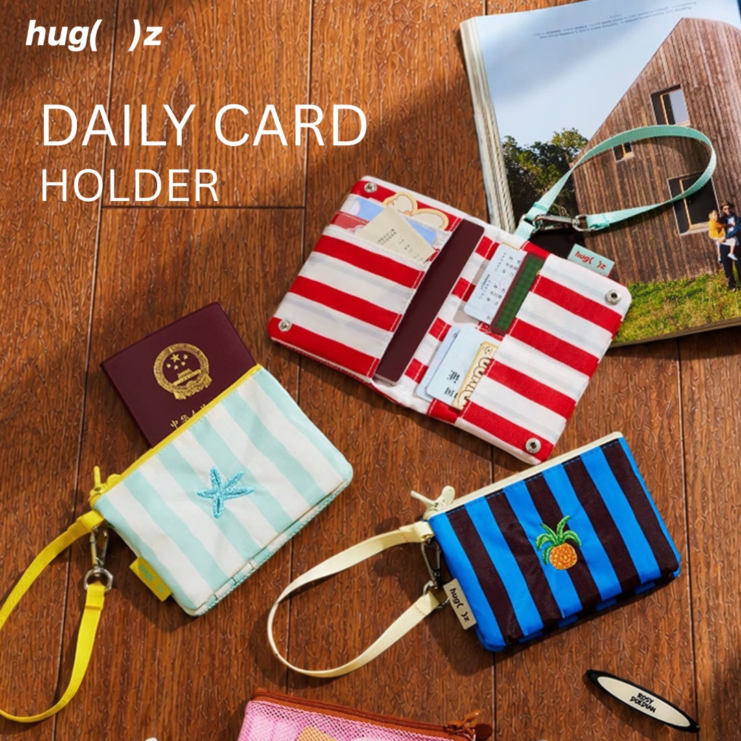 Hug Z Daily Card Holder กระเป๋าใส่บัตรอเนกประสงค์คู่ใจ - hugzthailand