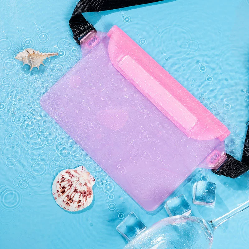 กระเป๋ากันน้ำ กระเป๋าสงกรานต์ PVC เกรดหนาพิเศษ พร้อมส่งในไทย