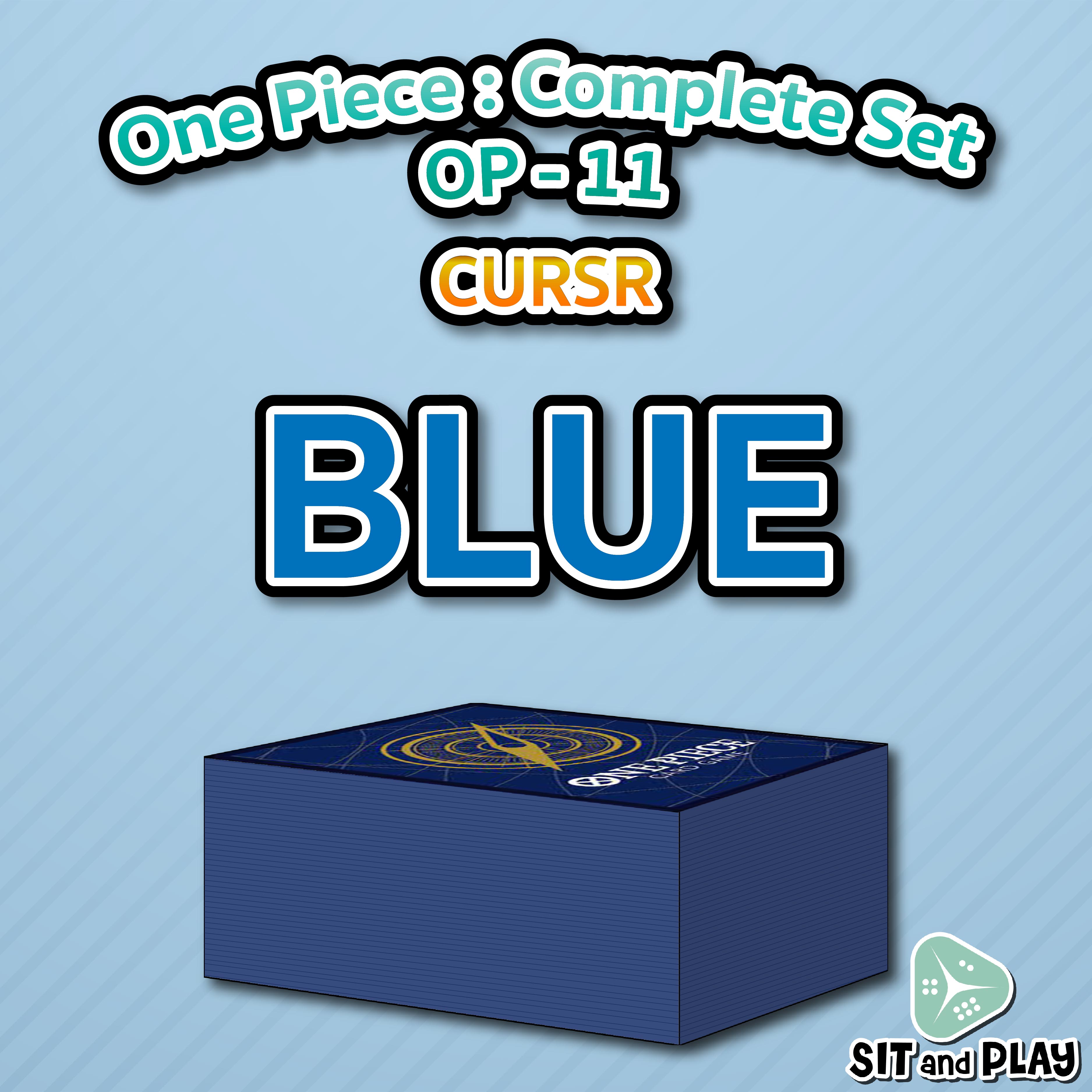 One Piece : OP11 - Complete Set ภาษาญี่ปุ่น ลิขสิทธิ์แท้ 100