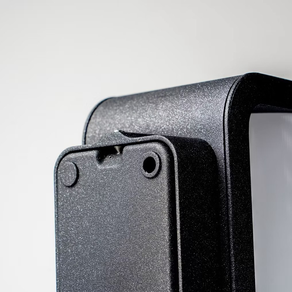 โคมไฟติดผนังภายใน Wall Lamp SLEEK Die-Cast Aluminum Black + PC LED 18W 3000K IP65