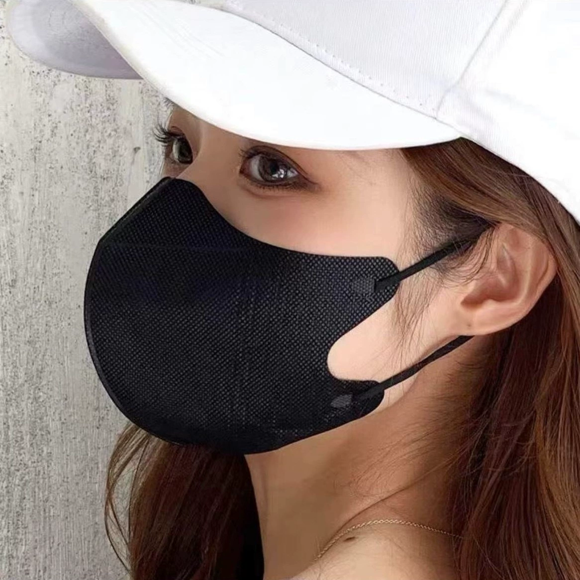 แมส Mask 3D สีดำ (10 ชิ้น) สินค้าพร้อมส่ง