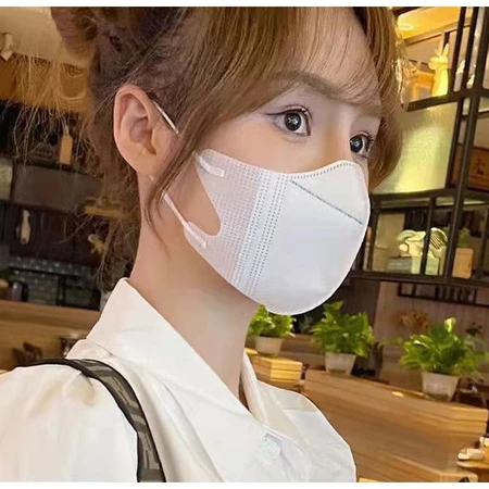 แมส Mask 3D สีดำ (10 ชิ้น) สินค้าพร้อมส่ง