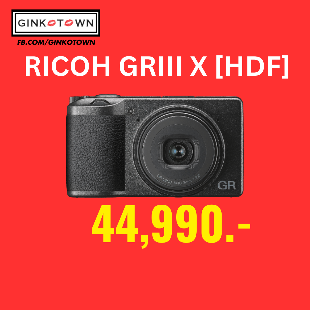 Ricoh GR IIIx (HDF) ประกันศูนย์ไทย - GINKOTOWN