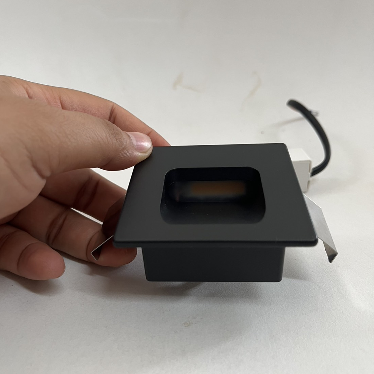 โคมไฟติดผนัง LED 3W สีดำ อลูมิเนียม Indoor Wall Light Aluminum Black LED 3W 220V 2 IP20 ขนาด 65x65 มม.,