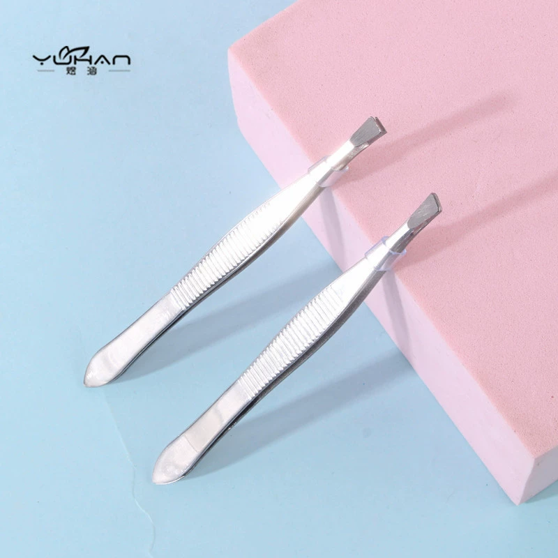 แหนบถอนขน แหนบถอนขนคิ้ว แหนบคีบ รุ่น สแตนเลส