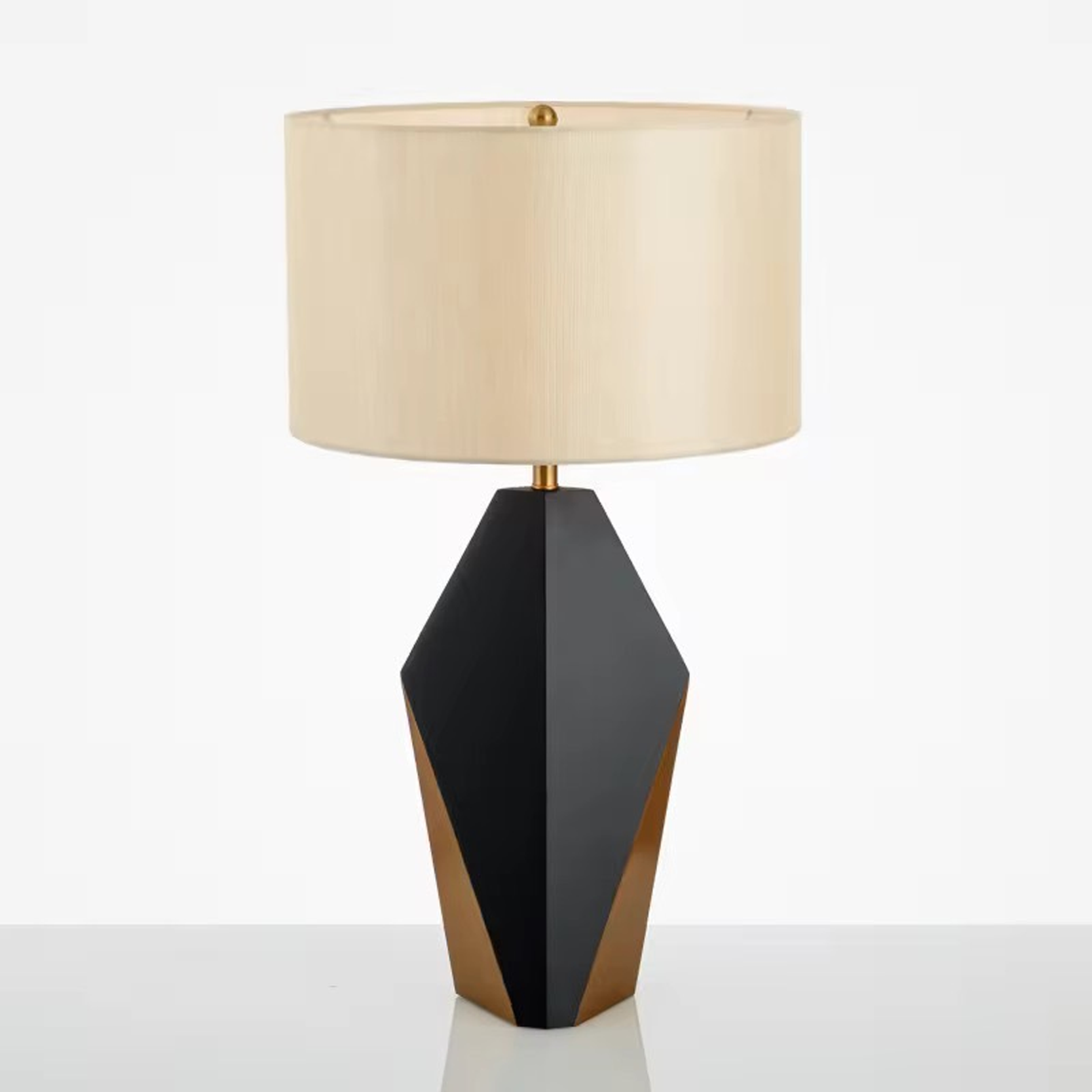 โคมไฟตั้งโต๊ะ สไตล์นอร์ดิก Nordic style table lamp Metal + Fabric LED E27X1 IP20