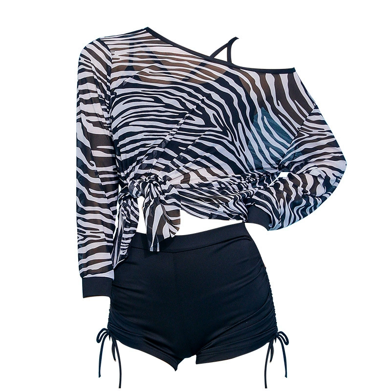 ชุดเซทว่ายน้ำผู้หญิง เซท 3 ชิ้น สไตล์เกาหลี รหัส SW028421