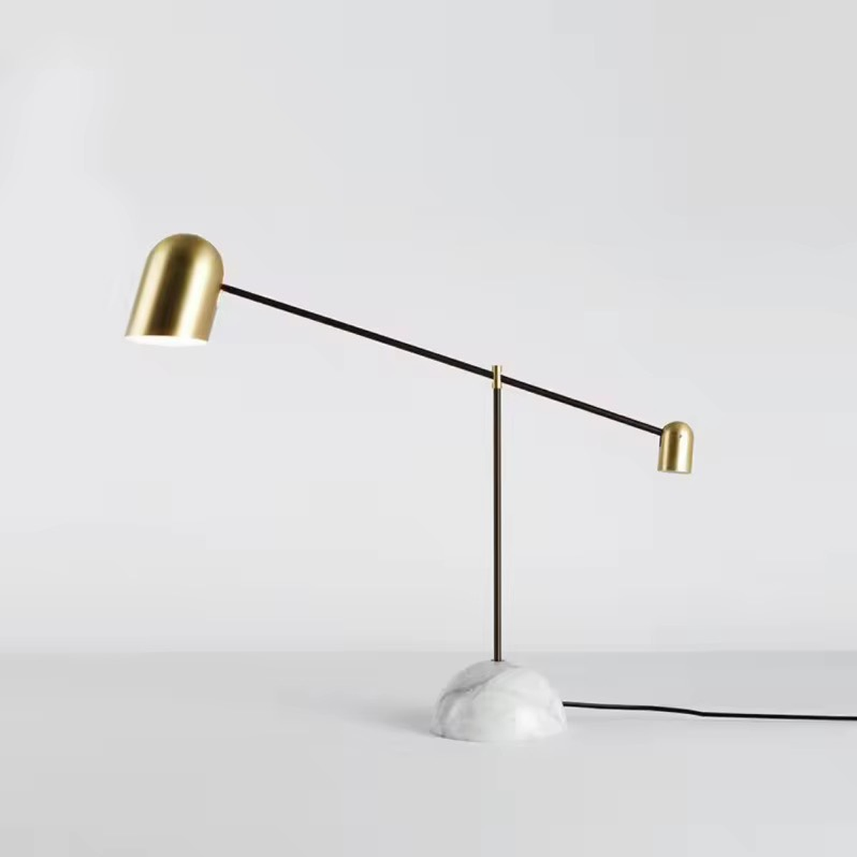 โคมไฟตั้งโต๊ะ โมเดิร์น สไตล์นอร์ดิก Nordic style table lamp Meta + Marble LED E27x1 IP20