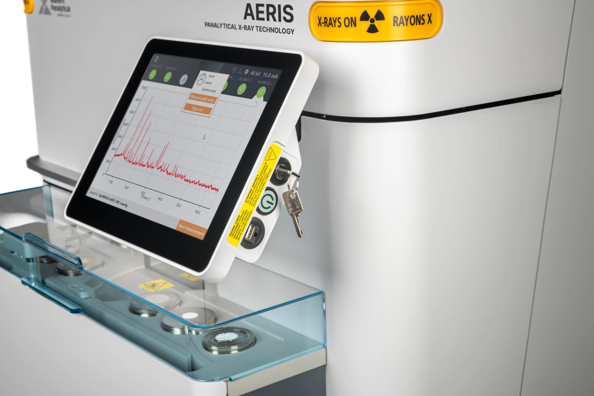 Aeris X-ray Diffraction (XRD) ( Malvern Panalytical )