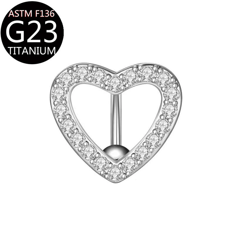 จิวสะดือ ฝั่งเพชร มีหลายแบบให้เลือก