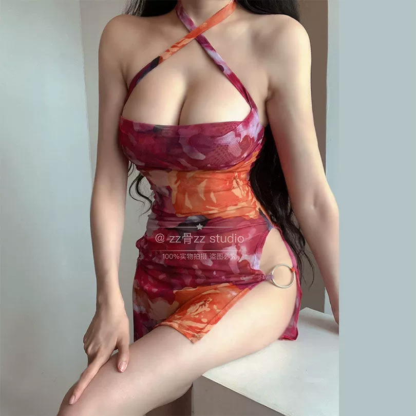 ชุดเดรส ซีทรู เซ็กซี่ รหัส CN2292