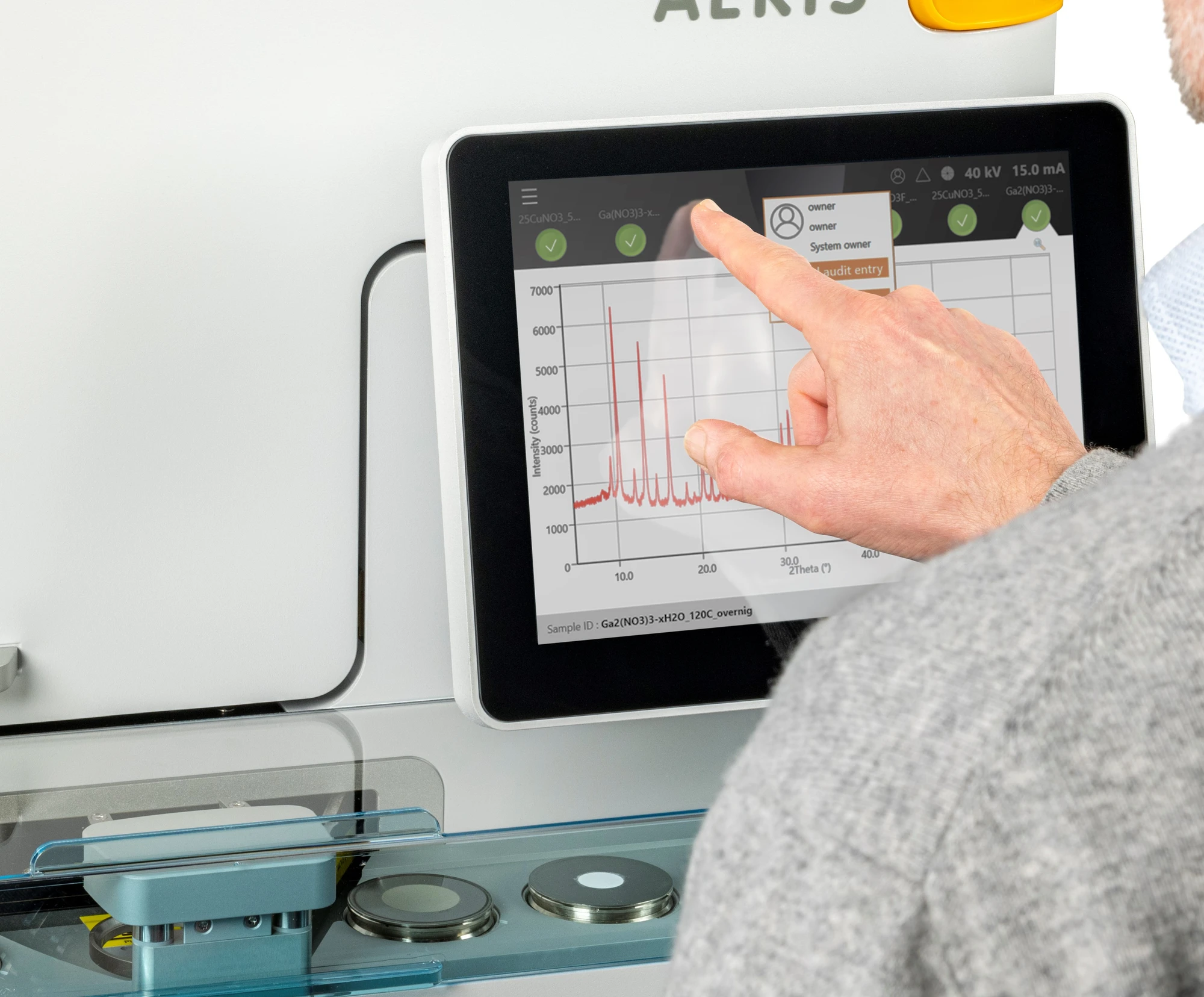 Aeris X-ray Diffraction (XRD) ( Malvern Panalytical )